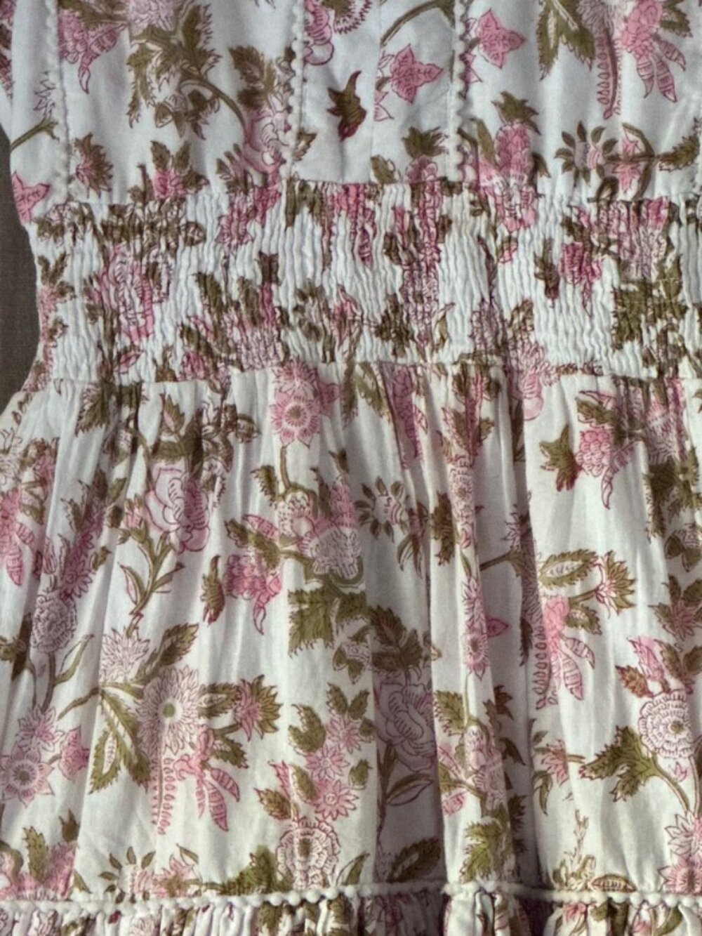 Madison Mathews Floral Sundress. - Picture 4 of 9